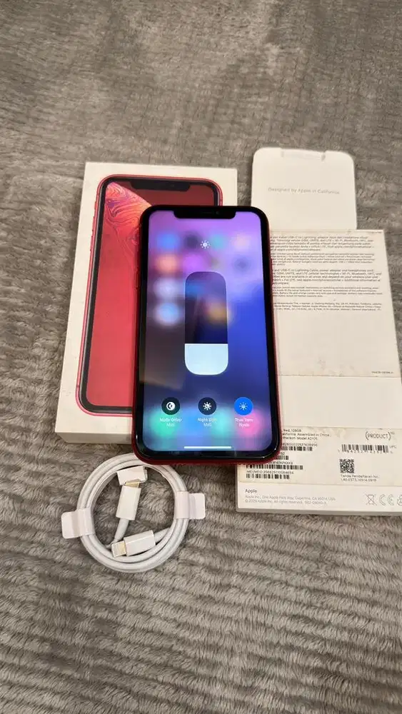 Iphone Xr Red 128GB Resmi Ibox Lengkap