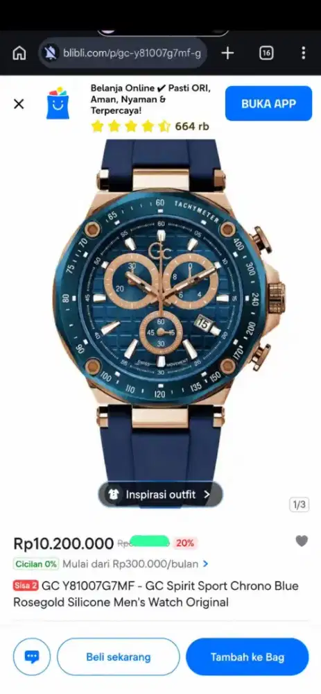 Jam Fashion GC dari Guess mengeluarkan Edisi Mewahnya beli dari baru