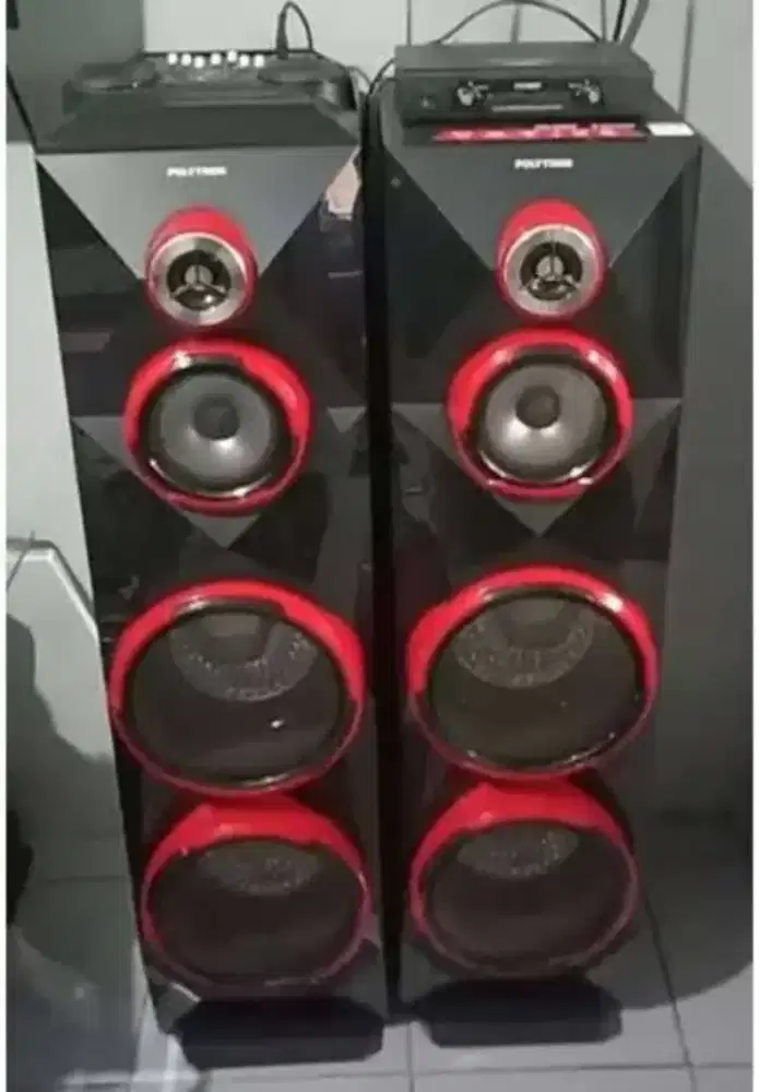 speaker audio polytron dan led tv kredit tanpa dp