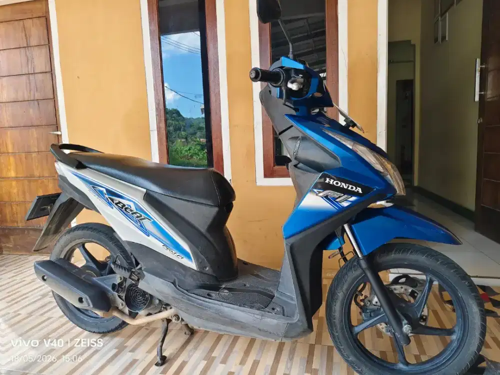 HONDA BEAT 2012 MATIC SURAT LENGKAP PJK ON, PEMAKAIAN CWE, KONDISI OK