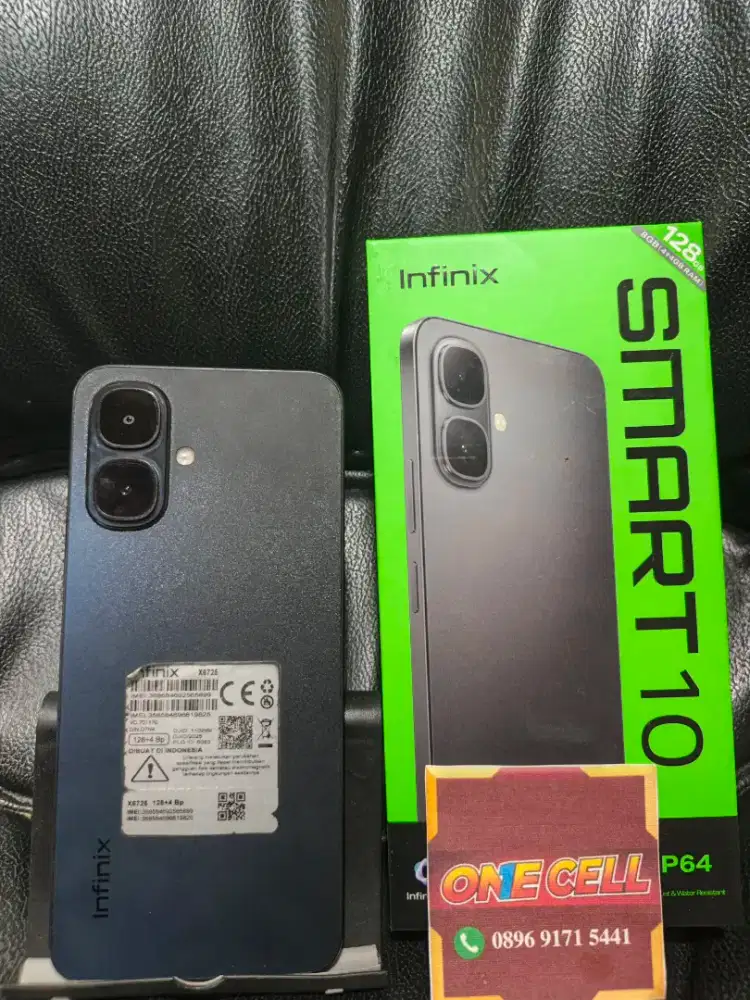 Infinix Smart 10 Ram 4+4/128GB Fullset Ori Mulus