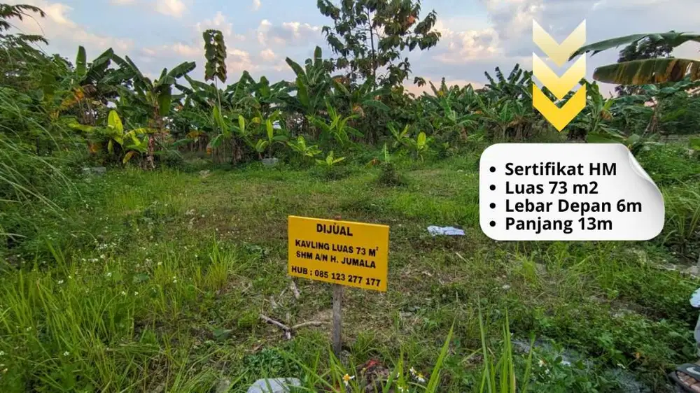 Kavling Zona Kuning (Perumahan), SHM, Dekat SMPN 2 Mranggen