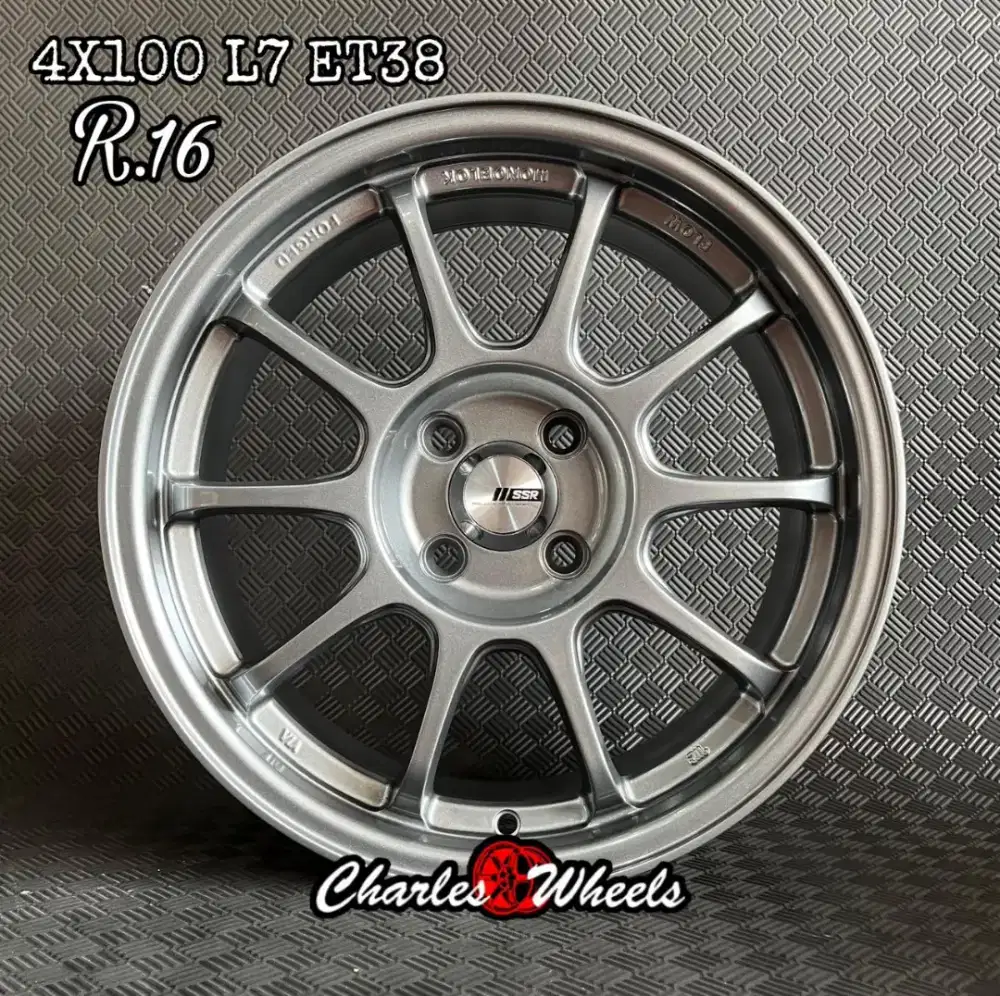 VELG SSR TYPE F RING 16 GREY