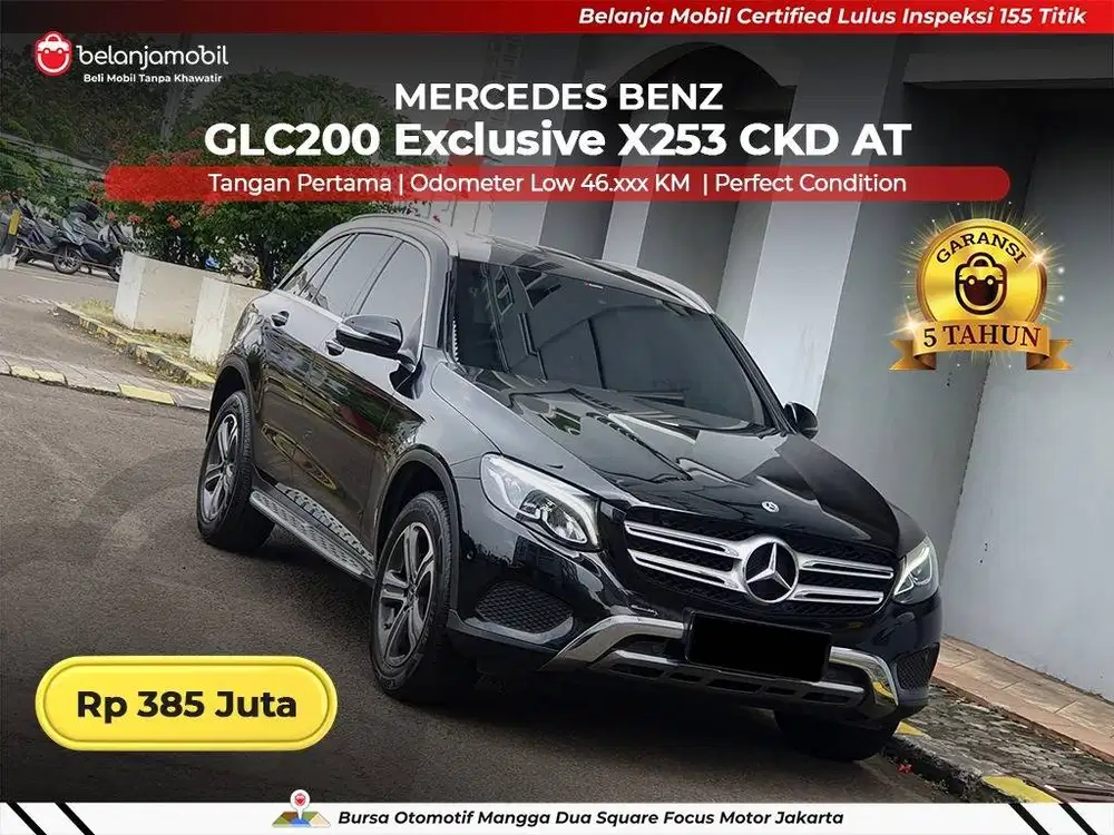 [ LOW KM 46RB ] Mercedes Benz Mercy GLC200 GLC 200 Exclusive 2018/2019