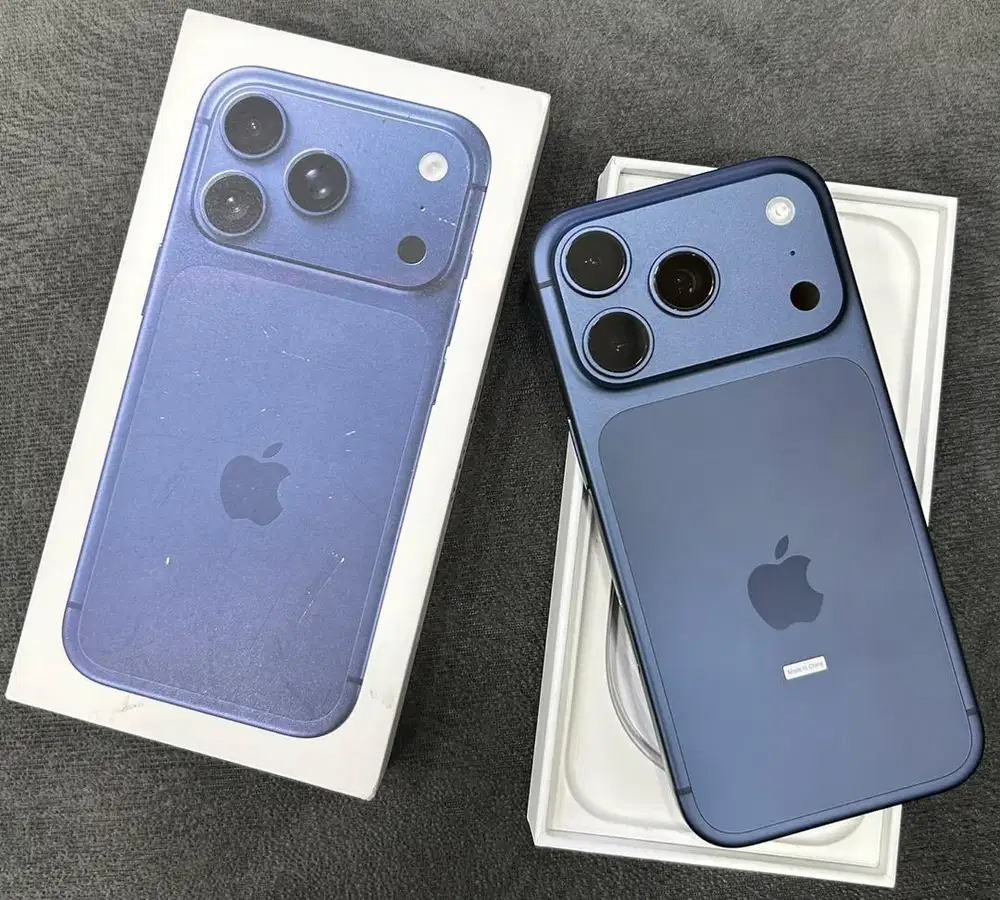Iphone 17 Pro 1TB blue masih garansi panjang Ibox nominus fullset