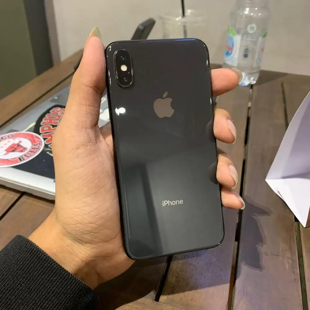BU iphone X 256gb Terdaftar Regist normal