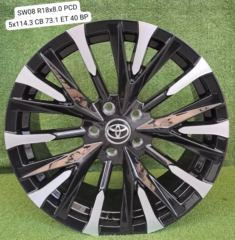 Velg alphard 2025 r18 5x114 lbr8 et40