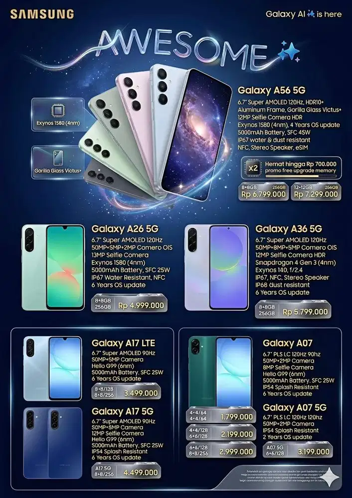 CICILAN HP SAMSUNG 15RB PER HARI