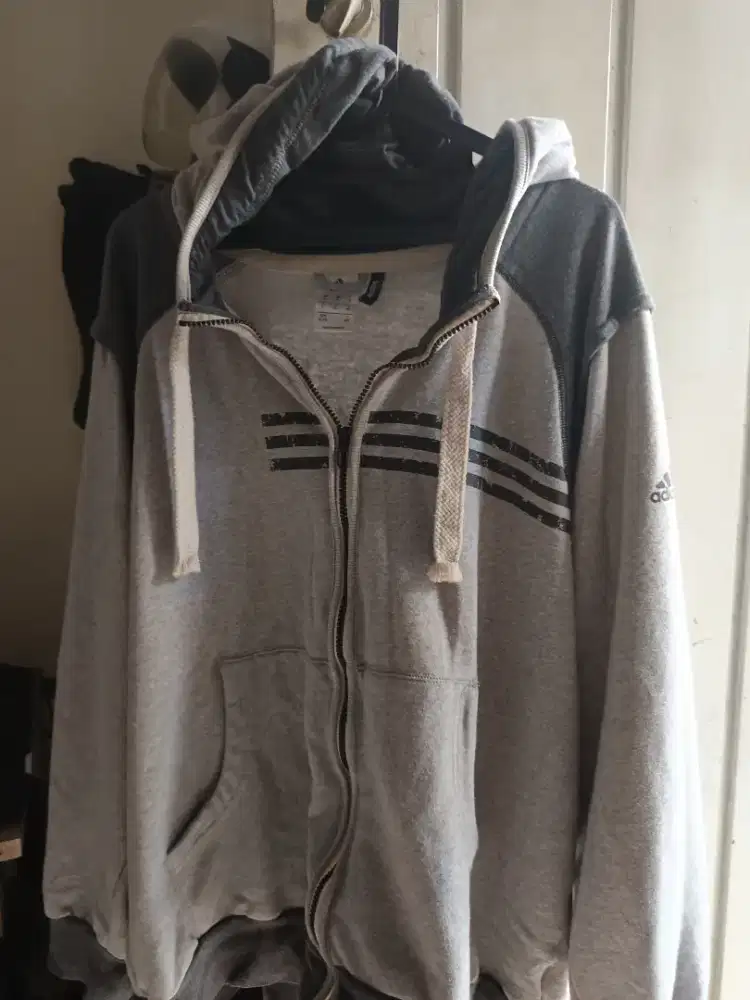 Hoodie Zipper Adidas