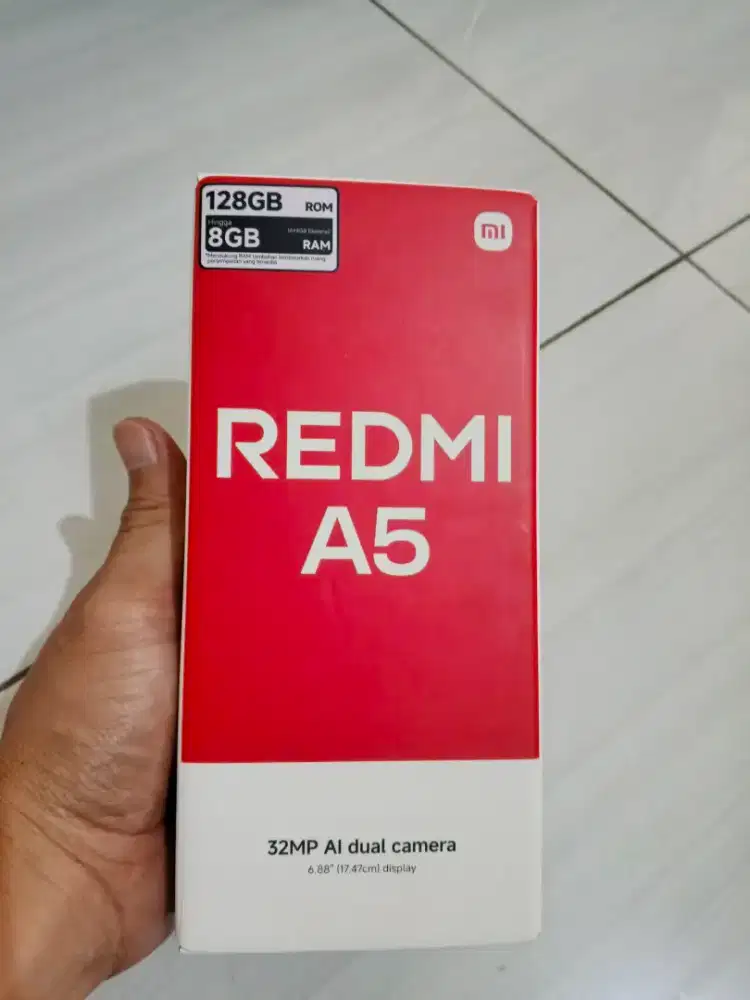 Redmi A5 8/128 Bekas Seperti Baru