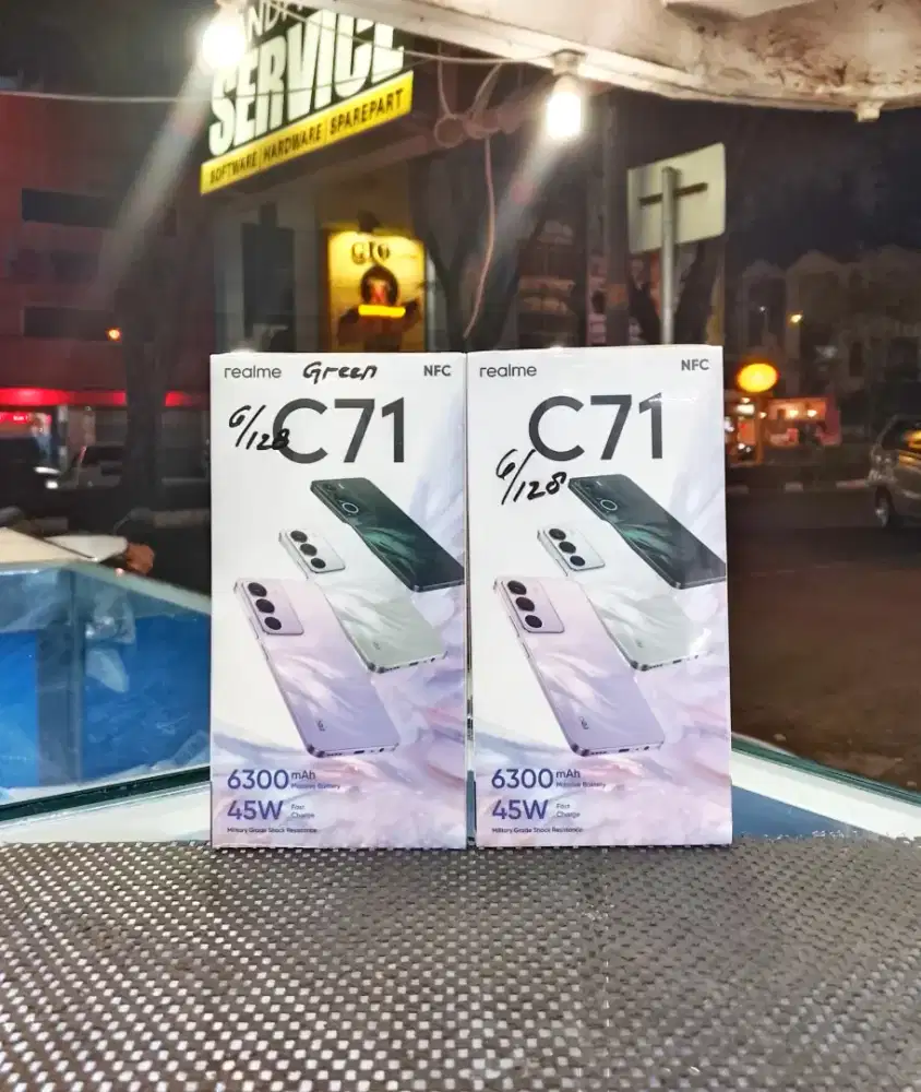 Baru..Realme C71 Ram 6+6/128 Segel/Garansi resmi.