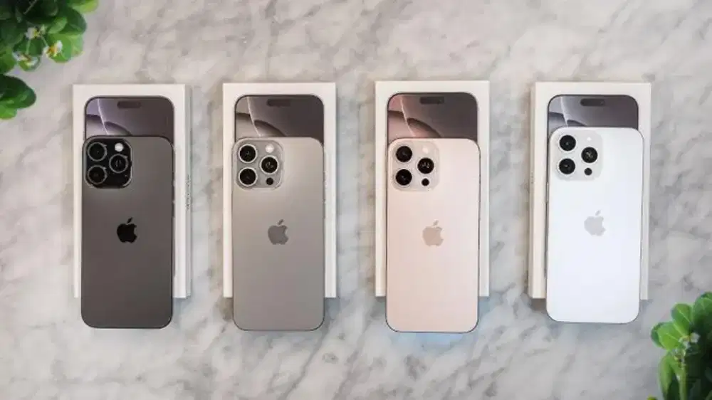 Iphone 16 Pro 128, 256, 512 GB, New Ibox Garansi Resmi 1 Tahun