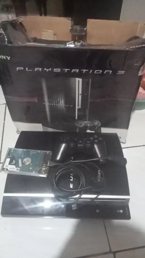 jual ps3 flat+ hardisk