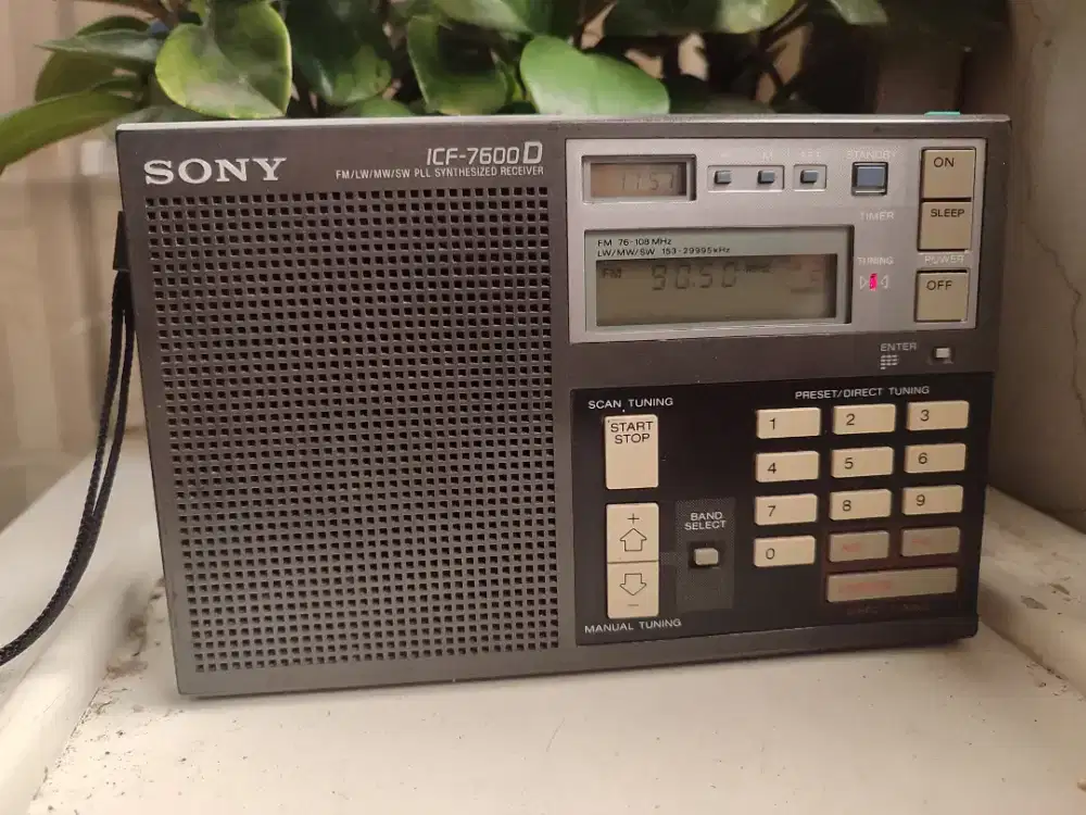 Radio sony ICF 7600D Japan
