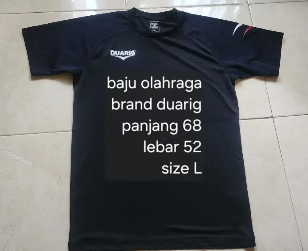 Jual baju kaos pria second
