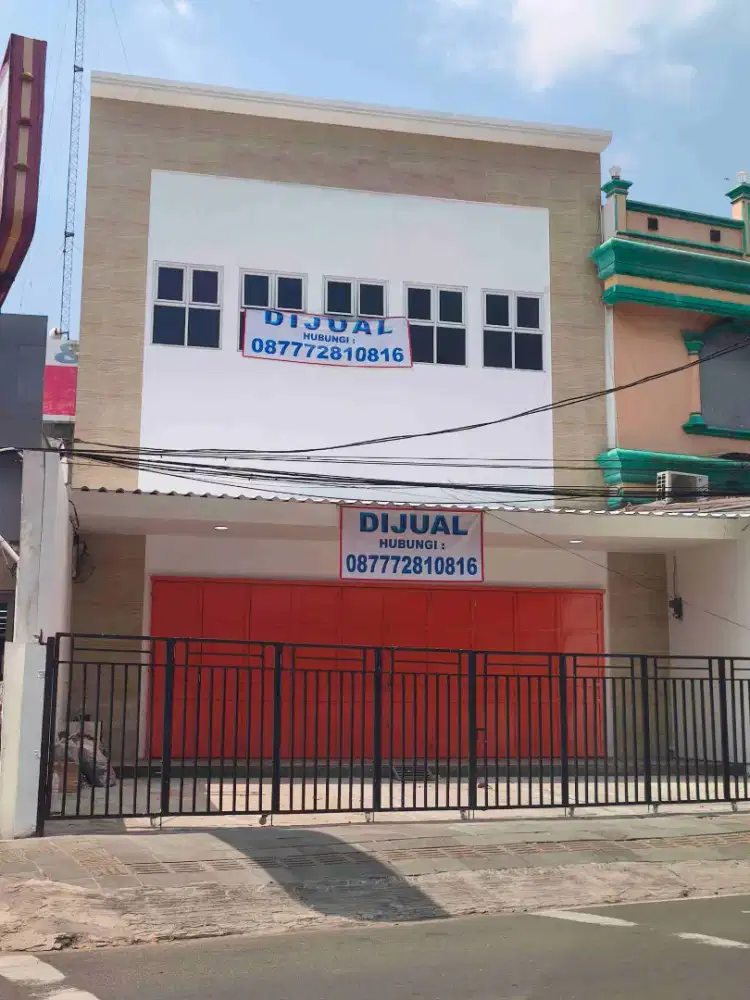 DIJUAL RUKO 2LT LOKASI SANGAT STRATEGIS DAN RAMAI, DEKAT ALUN2