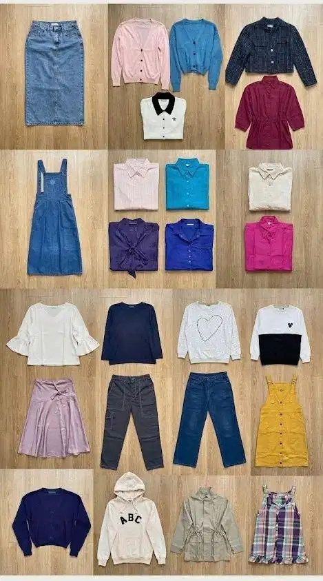 PRELOVED CLOTHING, baju, celana, rok, gamis wanita
