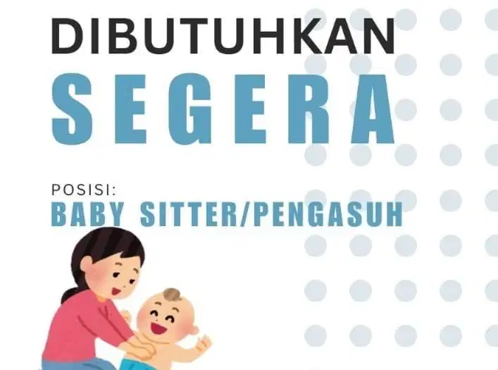 DICARI PENGASUH ANAK
