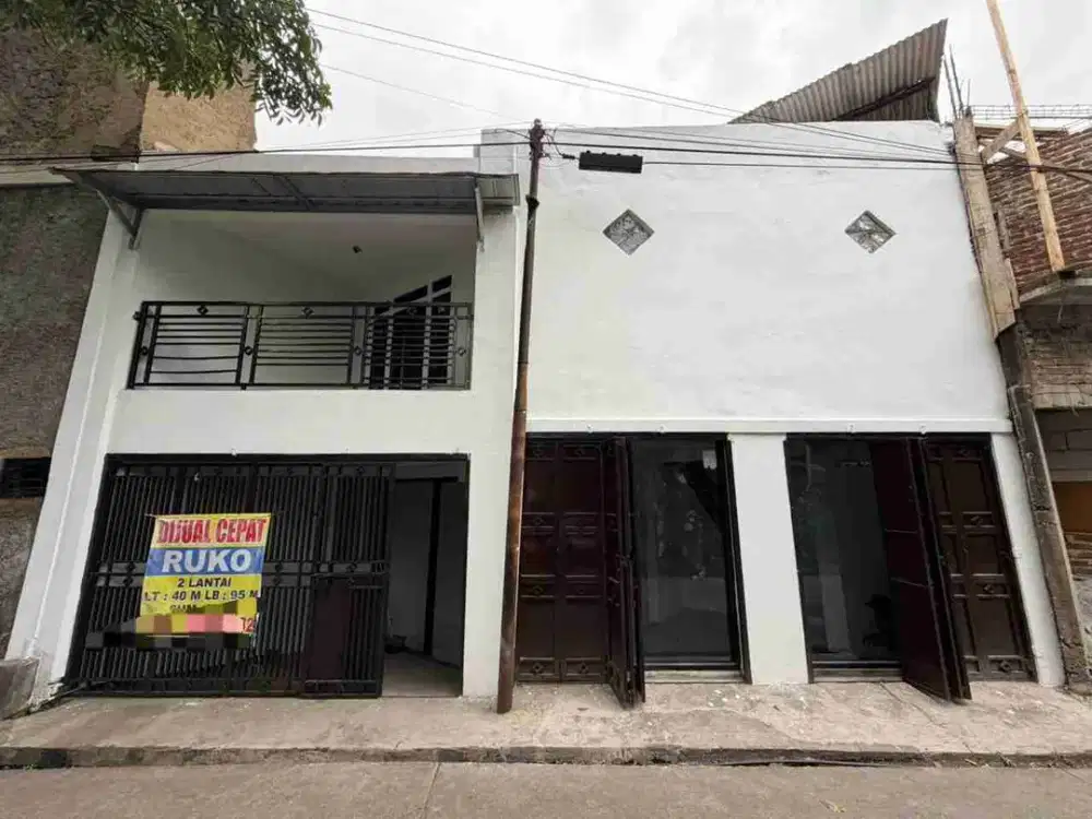 Dijual Cepat Ruko Murah Kiaracondong strategis Ramai