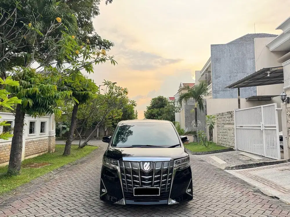 Toyota Alphard 2.5 G ATPM 2019 Matic Hitam Facelift Plat B