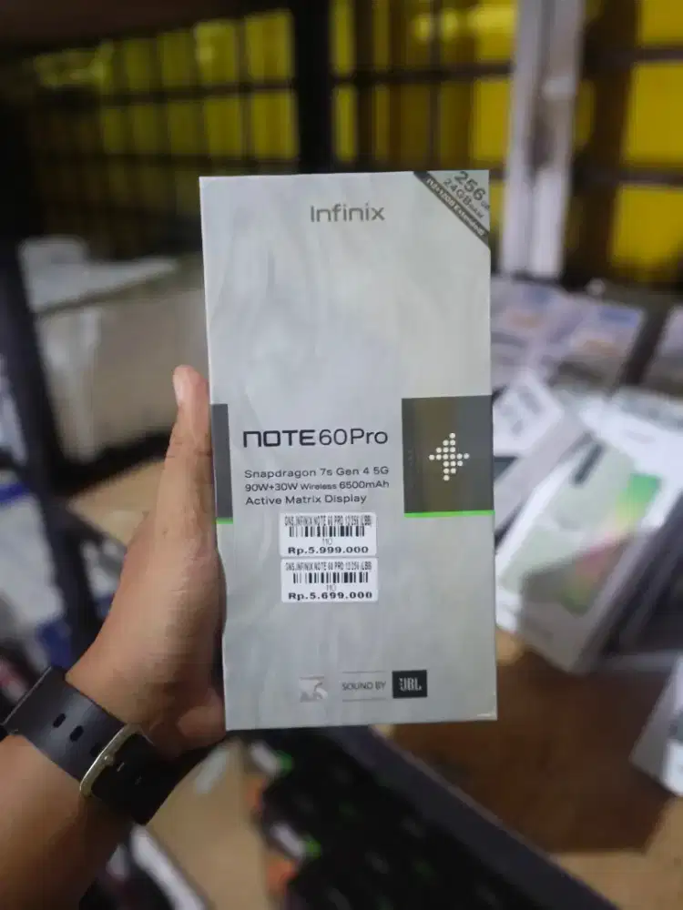 INFINIX NOTE 60 PRO 24/256GB 'ATLANTIS DAHSYAT'