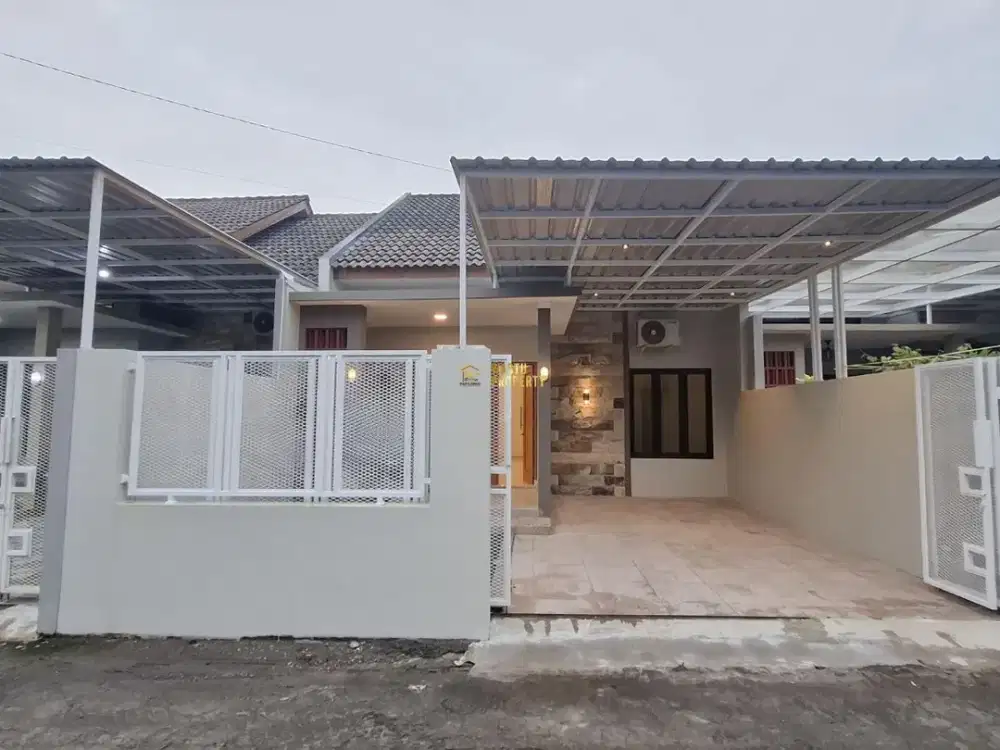 RUMAH SIAP HUNI, TANAH LUAS 144 M2 DEKAT PEREMPATAN TAJEM MAGUWOHARJO