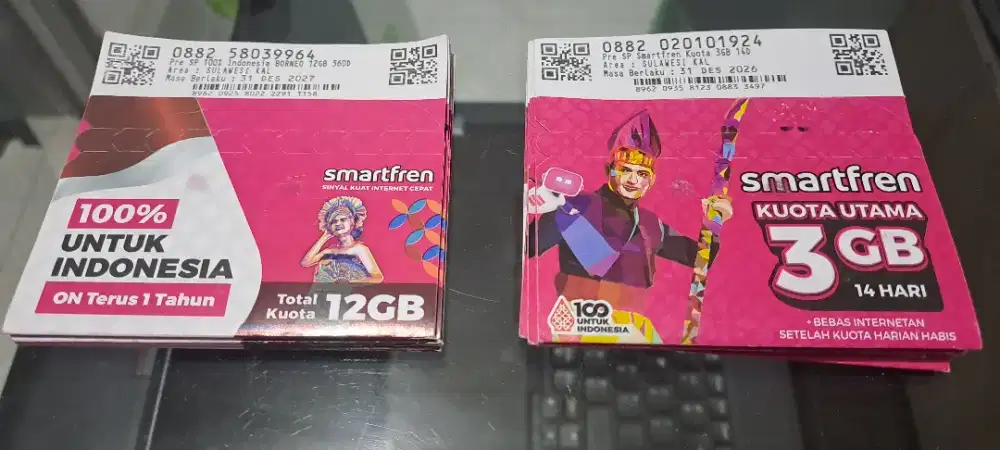 KARTU PERDANA SMARTFREN
DAPATKAN KUOTA 3 GB
PROMO BULAN MEI