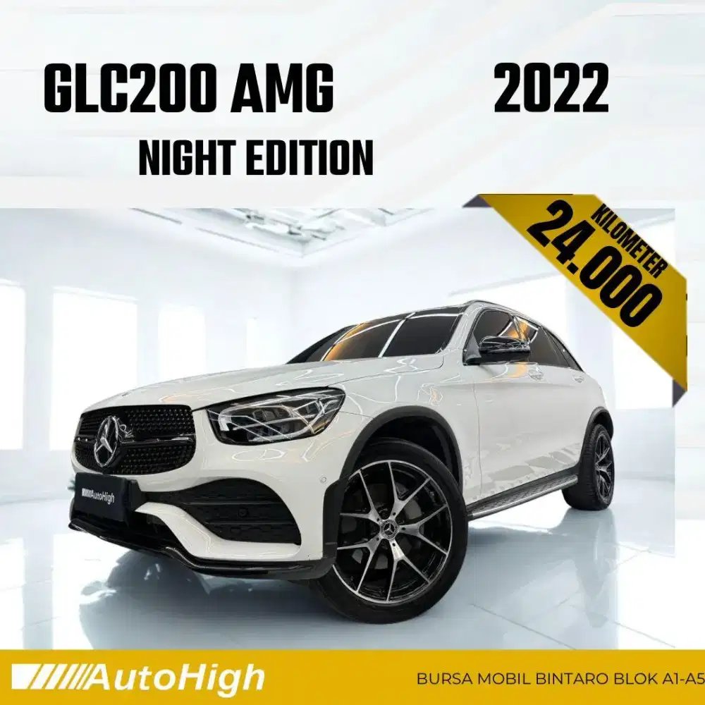DP10% [Km24.000] GLC200 AMG 2022 White / GLC 200 Reg 2023 #AUTOHIGH