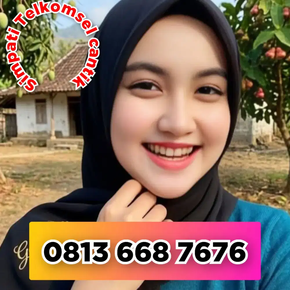 Nomor cantik simpati Telkomsel