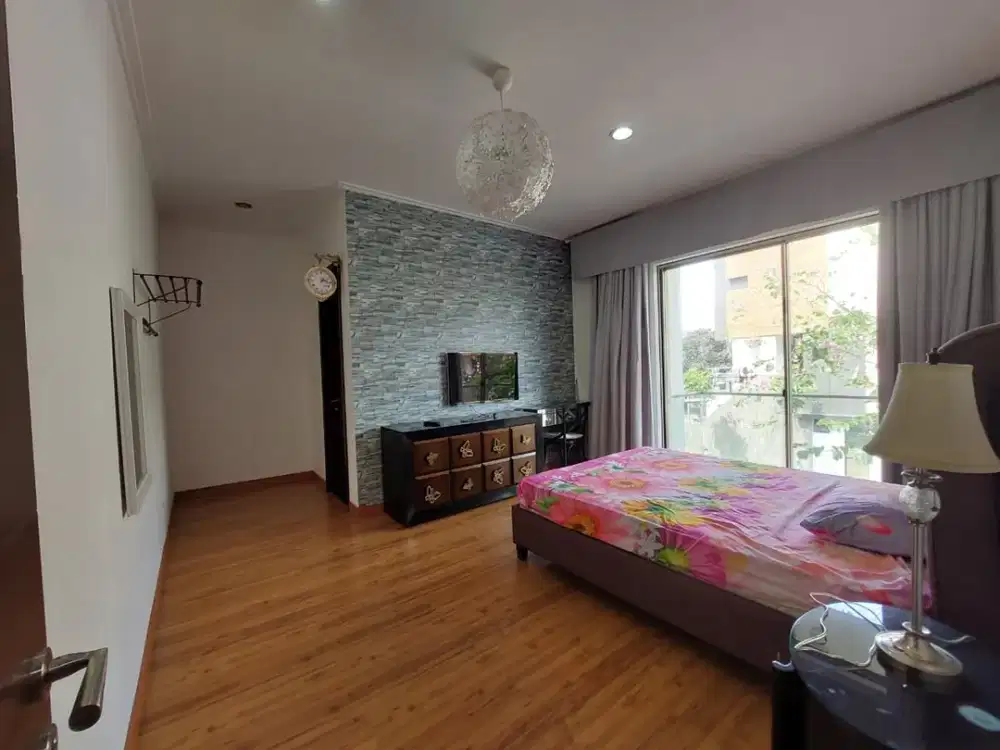 Rumah Golf Island PIK DISEWA Ukuran 8x15 Full Furnish Siap Huni