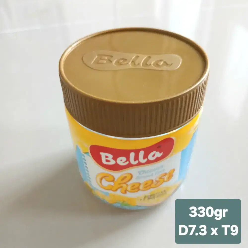 Toples plastik serbaguna Bella 330gr, bekas