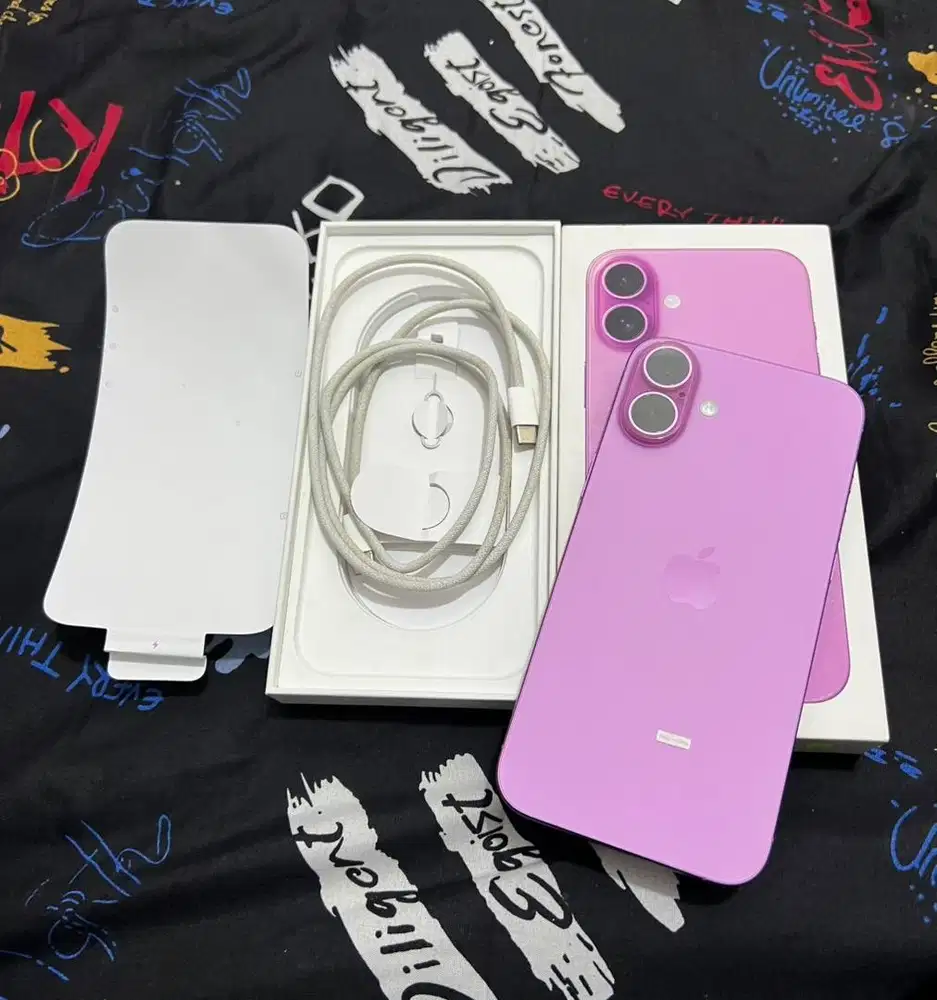 IPHONE 16 PLUS 256GB RESMI IBOX FULL ORI BH 99%