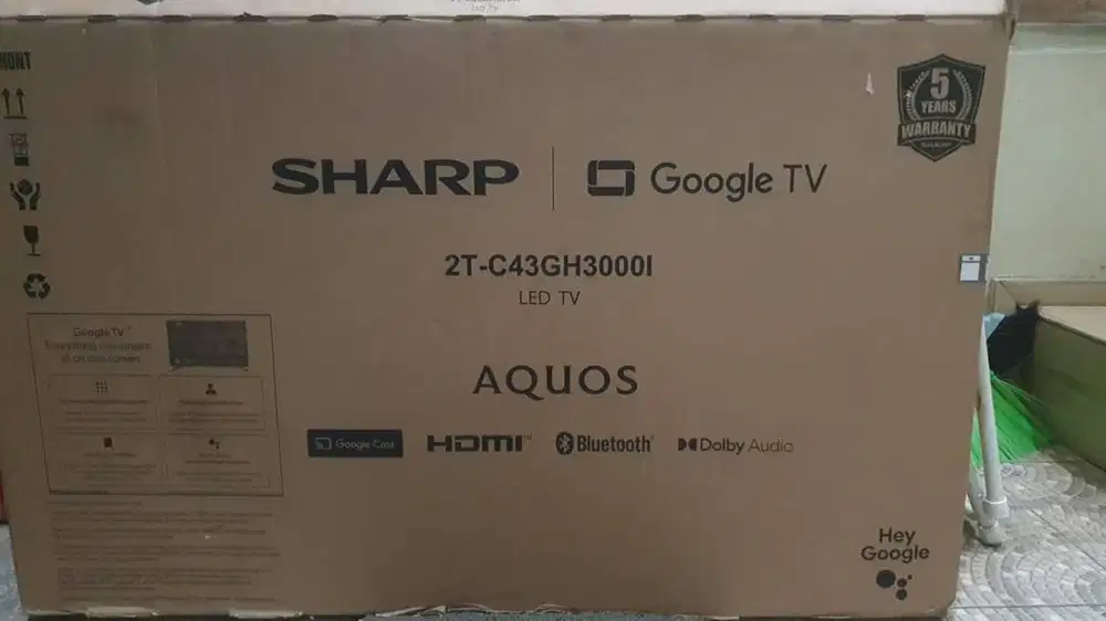 SHARP Smart TV 43 Inch Full HD T2 C43GH3000I, Hiburan Makin Maksimal