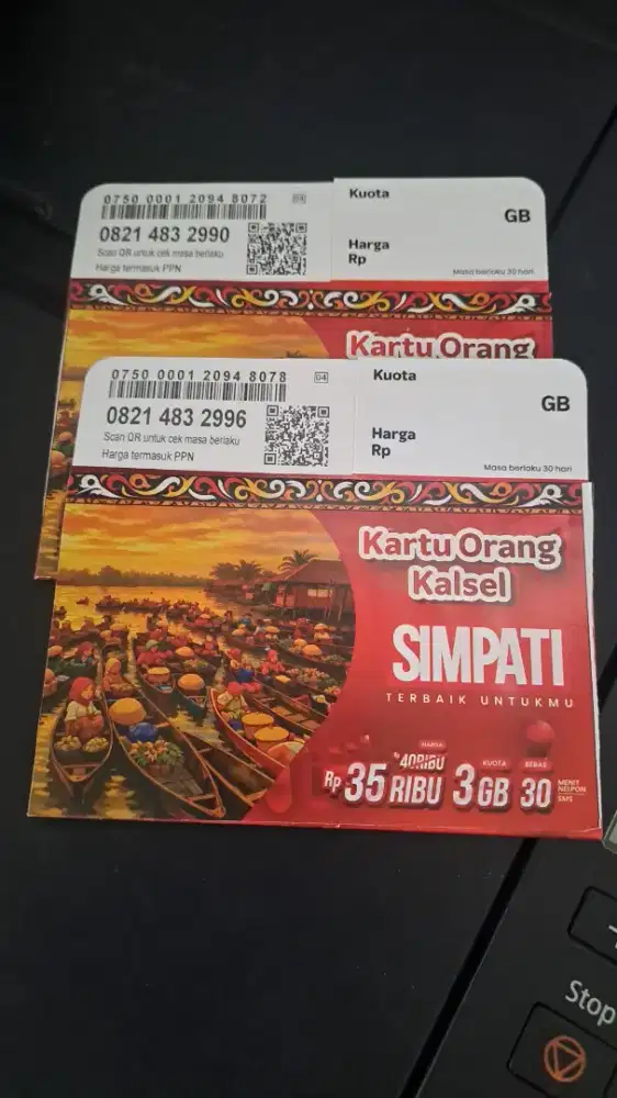 KARTU PERDANA TELKOMSEL
DAPATKAN KUOTA 3 GB PROMO