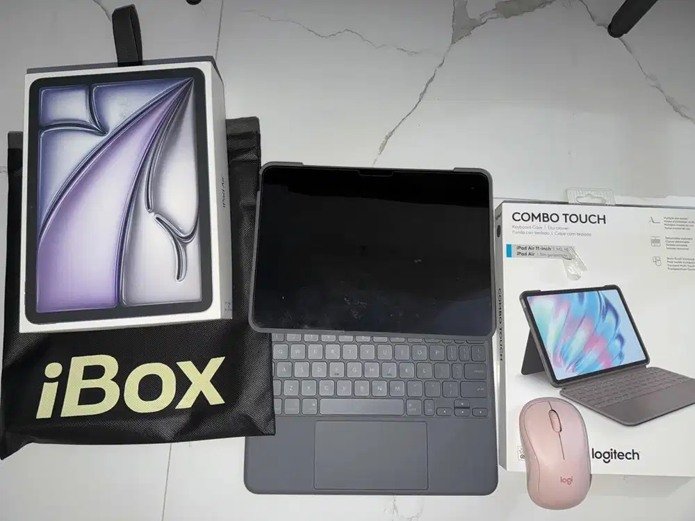 Apple iPad Air 11 inci M4, Wi-Fi 256gb purple garansi ibox