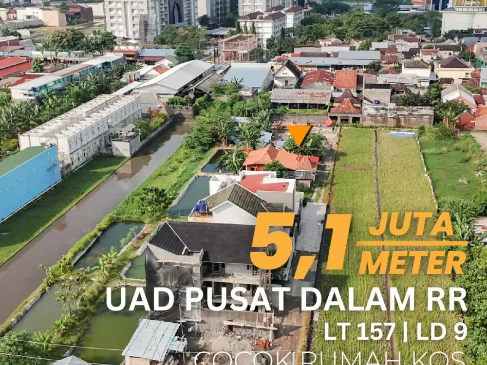 Tanah Dekat UAD Pusta Dalam Ringroad Cocok Kos Hunian Homestay
