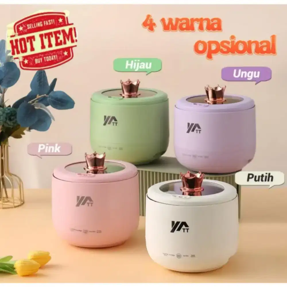 Rice Cooker Mini 1,8 L Mini Rice Cooker/Penanak Nasi Mini Multifungsi