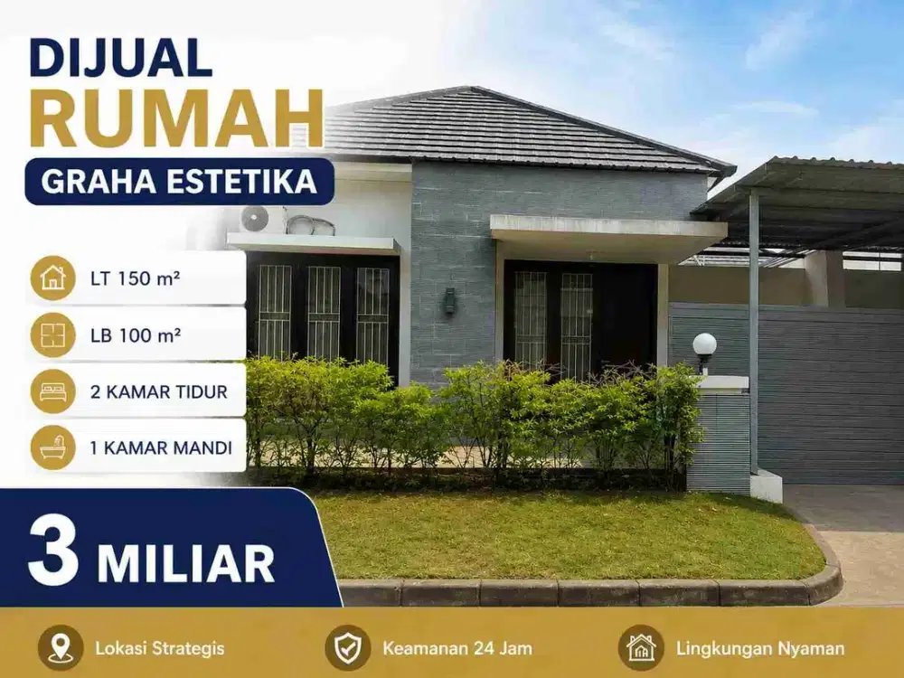 RUMAH ELITE GRAHA ESTETIKA BANYUMANIK SEMARANG