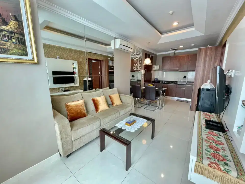 Disewakan Apartement Denpasar Residence Location In South Jakarta - 1 Br Fully Furnished Sangat Terawat