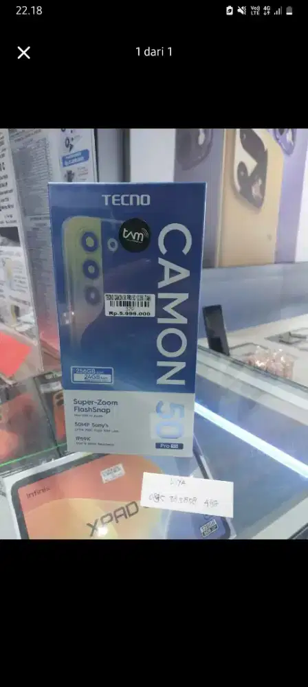 TECNO CAMON 50 PRO 5G 12/256 | ATLANTIS DAHSYAT