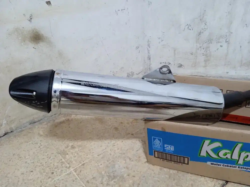 knalpot standar ori satria fu ckd 2014