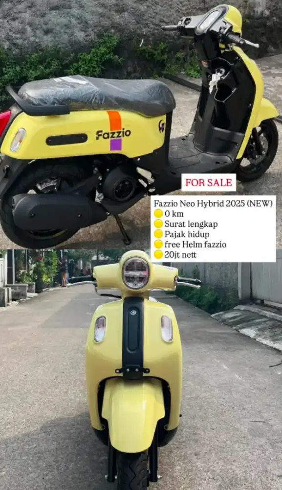 Yamaha Fazzio Neo Hybrid 2025 (NEW)