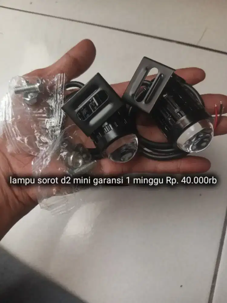 Lampu sorot d2 mini