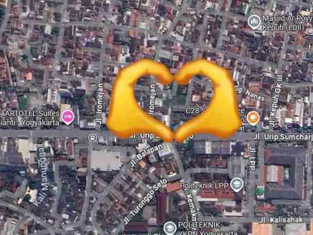 DIJUAL LAHAN KOSONG PUSAT KOTA YOGYAKARTA