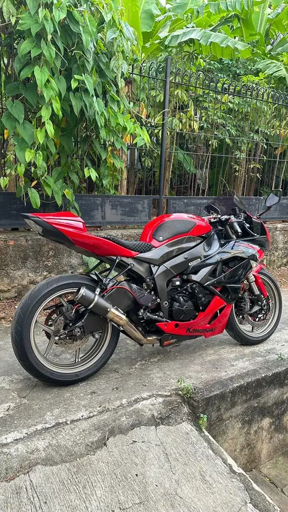 ZX6R FULL PAPER ZX Ninja kondisi SUPER RAWATAN pajak ON odo LOW