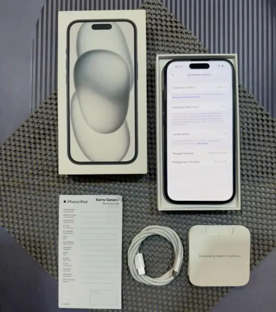 iPhone 15 iBox 128 garansi ON