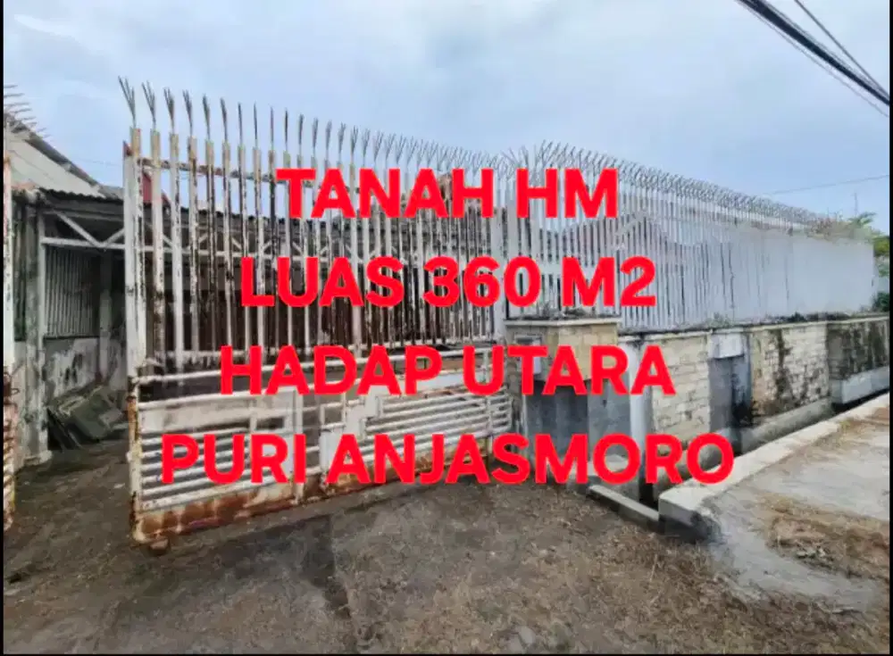 TANAH HM MURAH STRATEGIS JALAN LEBAR 4 MOBIL
