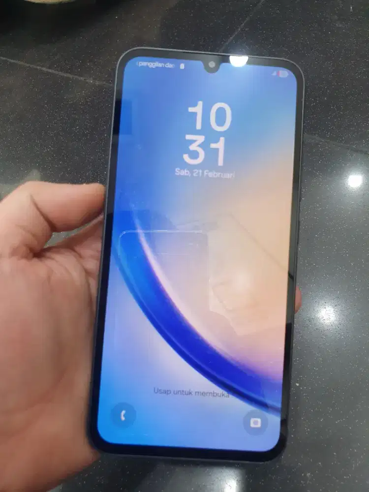 SAMSUNG A34 5G BLACK RAM 8GB MEMORI 256GB MULUS