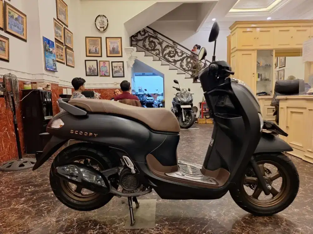 HUB CE KOM DP 2 JT SCOOPY PRESTIGE 2026 MOTOR GRES KAYA BARU KM LOW