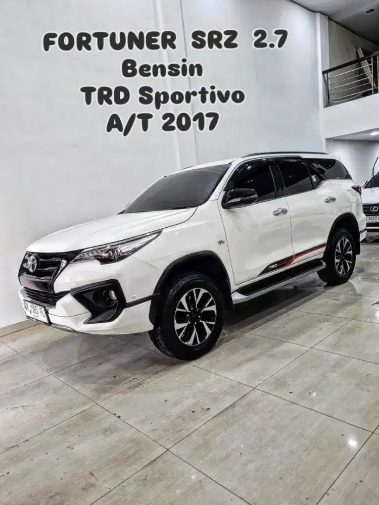 FORTUNER 2.7 SRZ TRD Bensin Automatic 2017 / 2018 toyota sportivo
